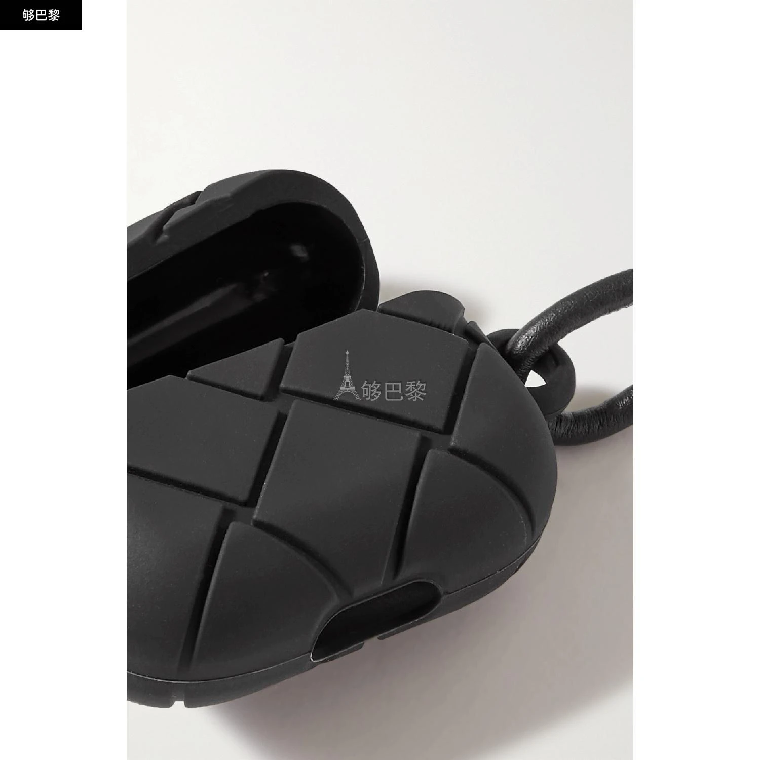 商品Bottega Veneta|包邮包税【预售7天发货】 BV葆蝶家 23秋冬 女士 耳机包 Intrecciato 橡胶 AirPods 保护壳 17411127377168803 670190V0EY11000 ,价格¥2259,第5张图片详细描述