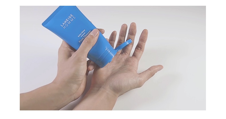 商品[国内直发] Laneige|兰芝男士舒润泡沫洁面乳150ml 洗面奶控油补水保湿,价格¥163,第7张图片详细描述