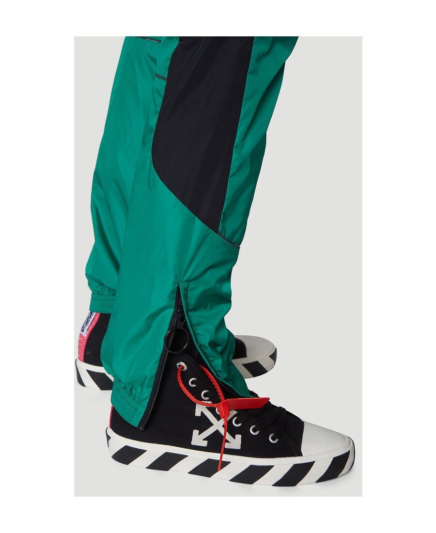 商品[国内直发] Off-White|Off-White 时尚休闲裤运动裤绿色 男款OMCA123S20A23020-4400M,价格¥1626,第6张图片详细描述