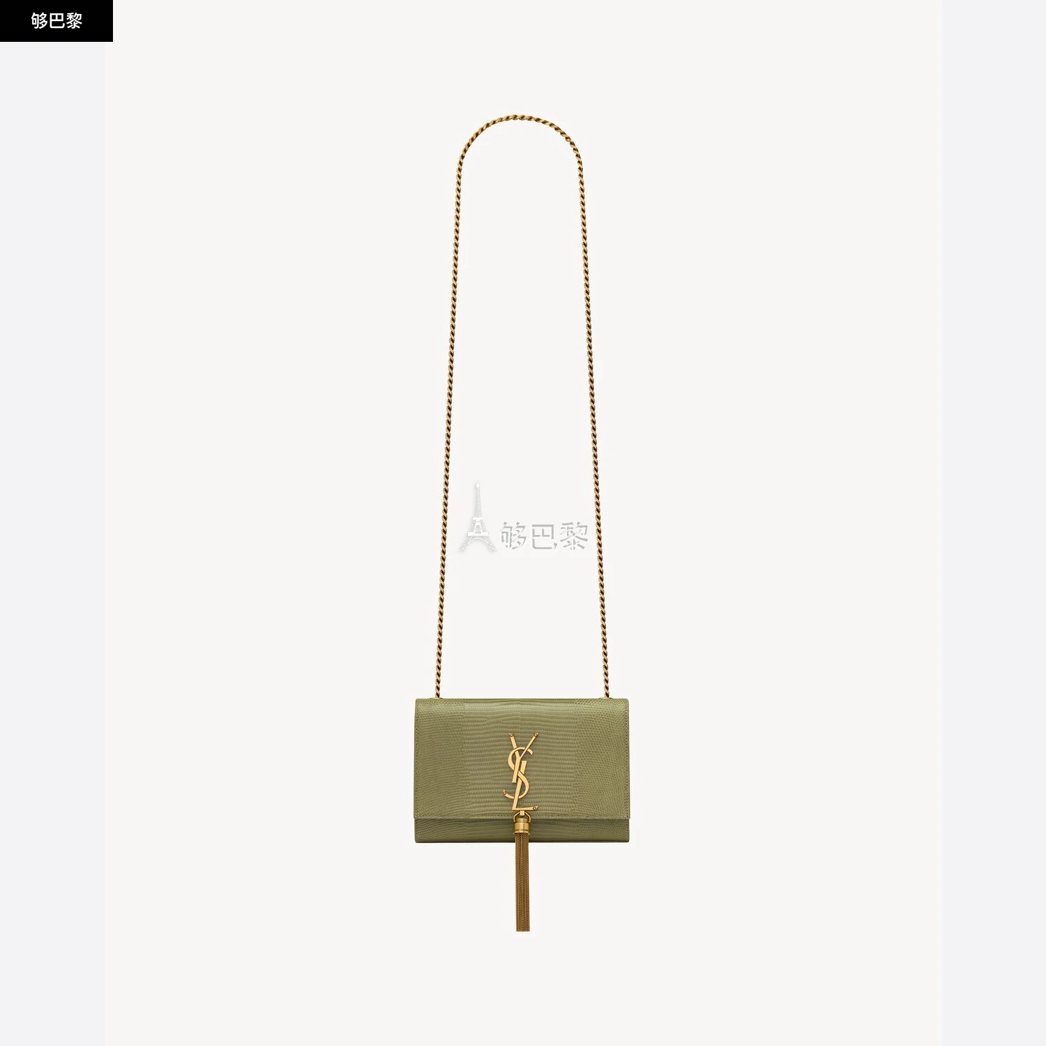 商品Yves Saint Laurent|【预售】 YSL圣罗兰 25春夏 女士 单肩包 KATE TASSEL SMALL EN LÉZARD 474366EAAXO3791 ,价格¥25986,第2张图片详细描述