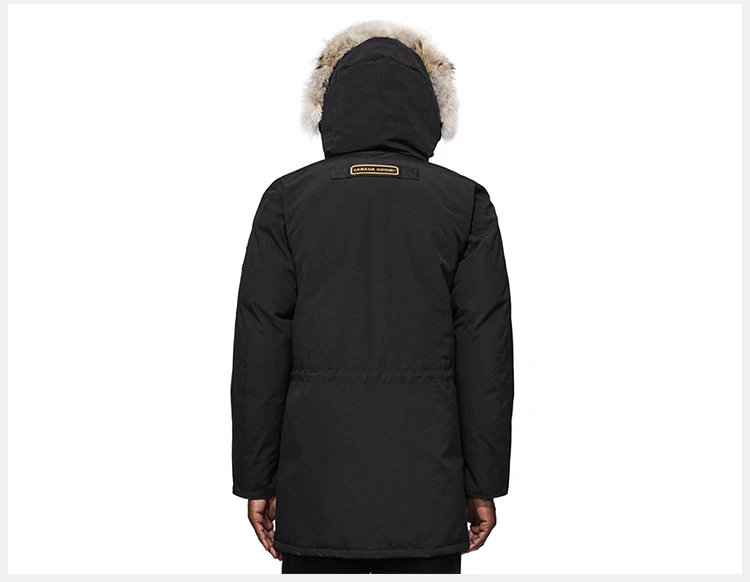 商品[国内直发] Canada Goose|Canada Goose 加拿大鹅 男士黑色羽绒服 4567M-BLACK,价格¥11441,第4张图片详细描述