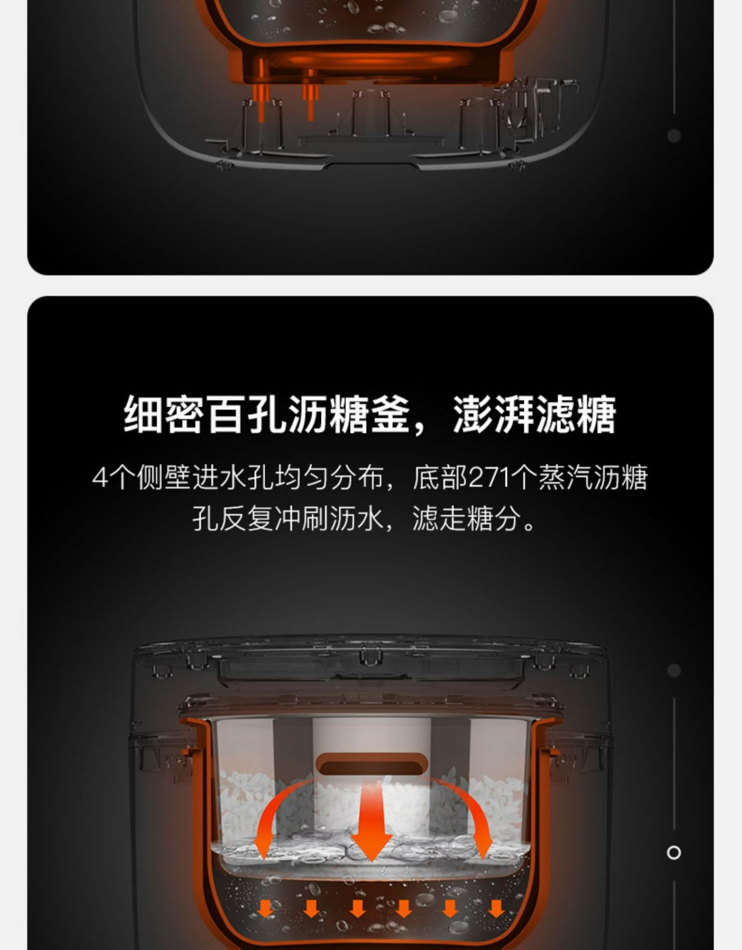 商品[国内直发] TOKIT|TOKIT迷你低糖饭煲,价格¥431,第9张图片详细描述