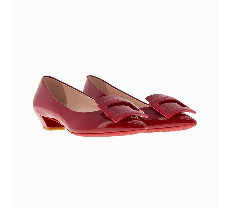 商品Roger Vivier|ROGER VIVIER 女士红色高跟鞋 RVW50823430-D1P-R406,价格¥4503,第5张图片详细描述