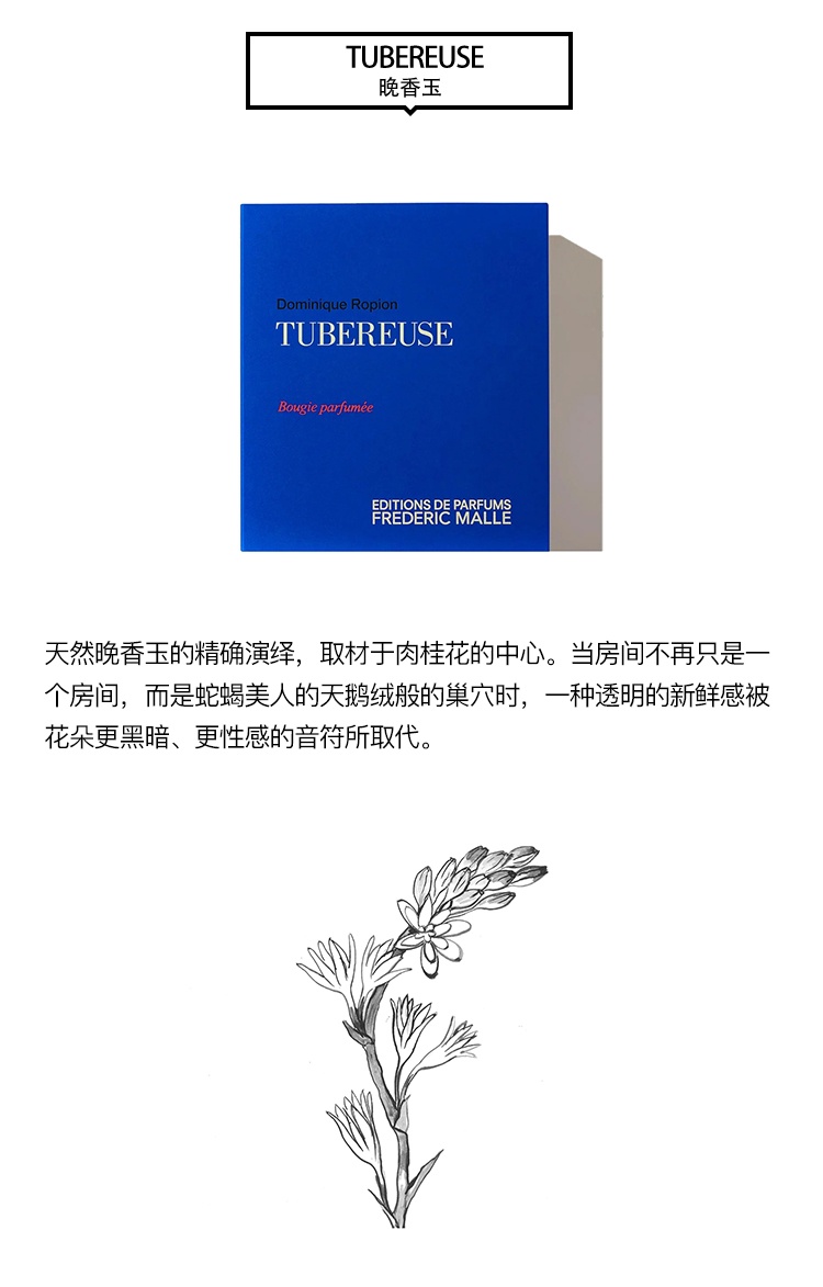 商品Frederic Malle|Frederic mall馥马尔全系列香氛蜡烛220g,价格¥545,第11张图片详细描述