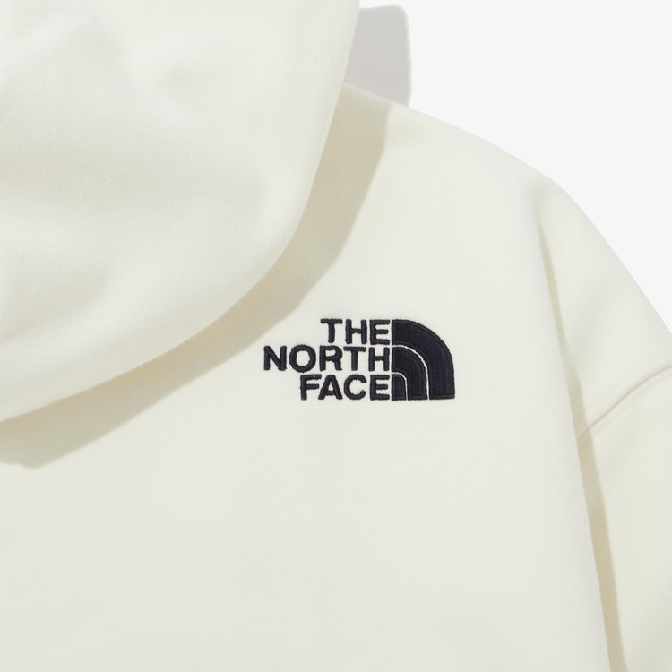 商品The North Face|【Brilliant|北面特惠】北面拱形徽标连帽套头衫 ARCH LOGO HOOD PULLOVER CREAM NM5PP50J,价格¥820,第7张图片详细描述