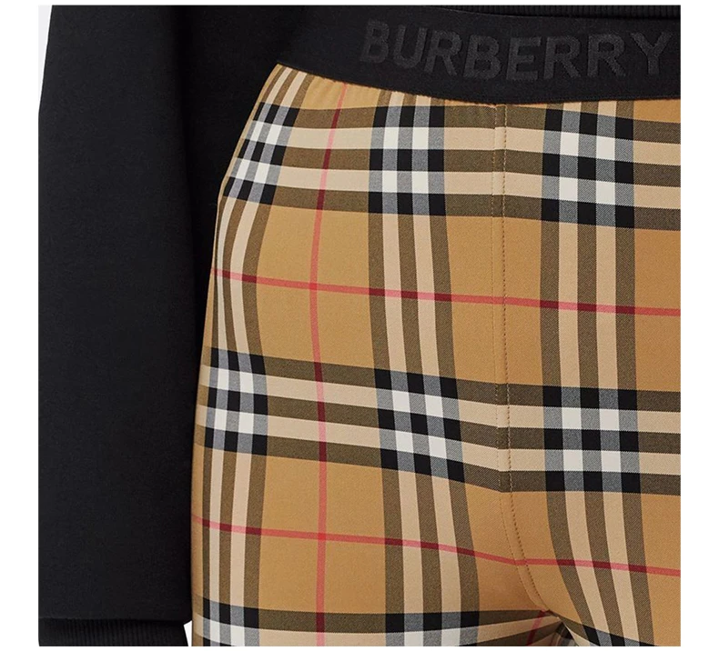 商品Burberry|BURBERRY 格纹女士打底裤 8049478,价格¥2448,第8张图片详细描述