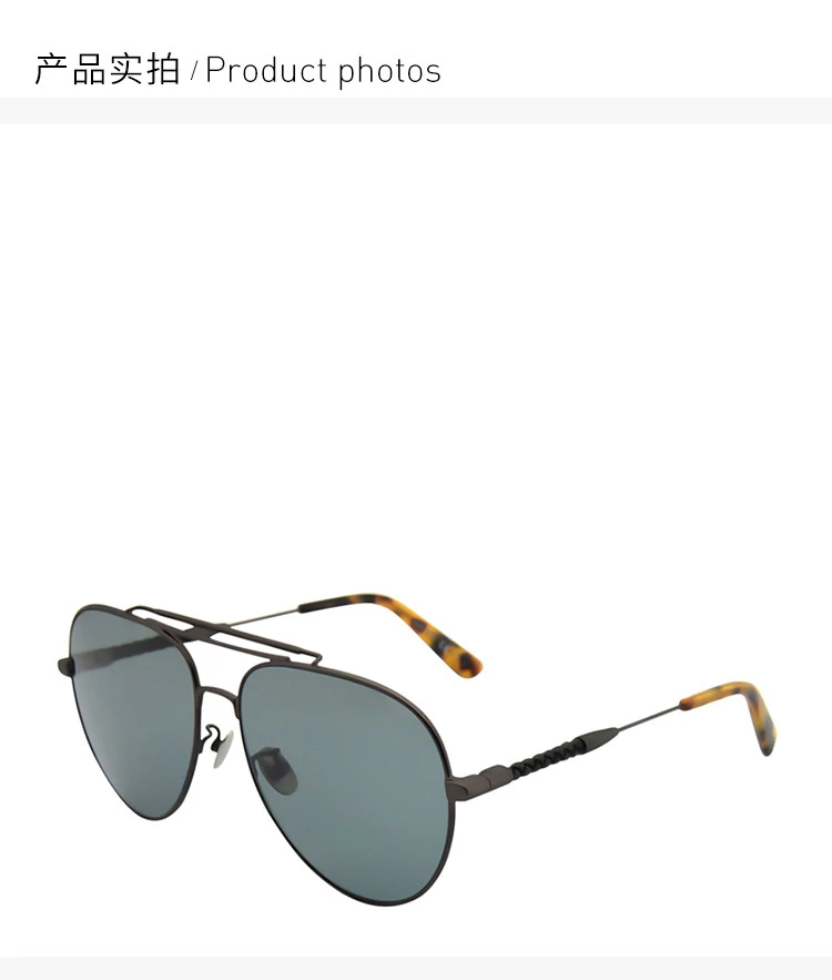 商品[国内直发] Bottega Veneta|Bottega Veneta 葆蝶家 中性太阳镜 BV0106S-002,价格¥745,第3张图片详细描述