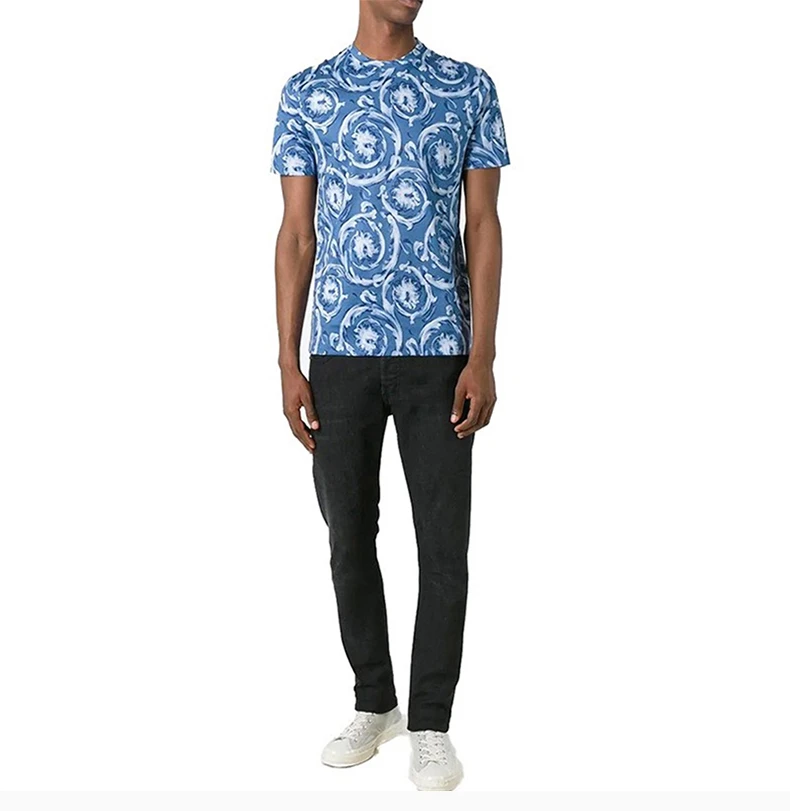 商品Versace|VERSACE JEANS 范思哲牛仔 男士圆领T恤 A76112-1185-A71Y,价格¥2154,第6张图片详细描述