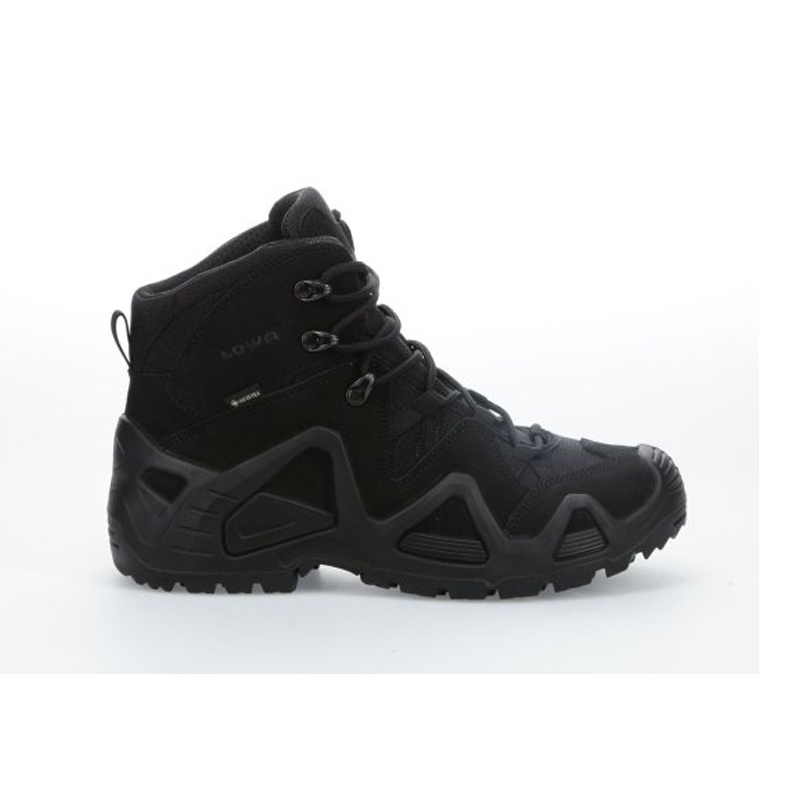 商品Lowa|LOWA ZEPHYR GTX MID TF男士黑色防水科技面料登山鞋,价格¥1392,第3张图片详细描述