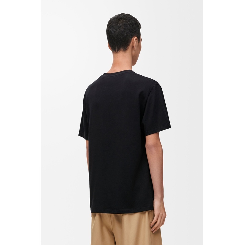 商品Loewe|LOEWE罗意威 男士黑色棉质T恤,价格¥3855,第2张图片详细描述