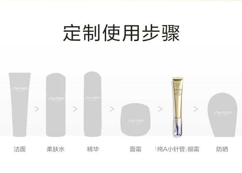 商品Shiseido|资生堂 悦薇抗皱霜 纯A小针管眼霜 20ml 改善皱纹 紧致修护 提拉眼周,价格¥514,第8张图片详细描述