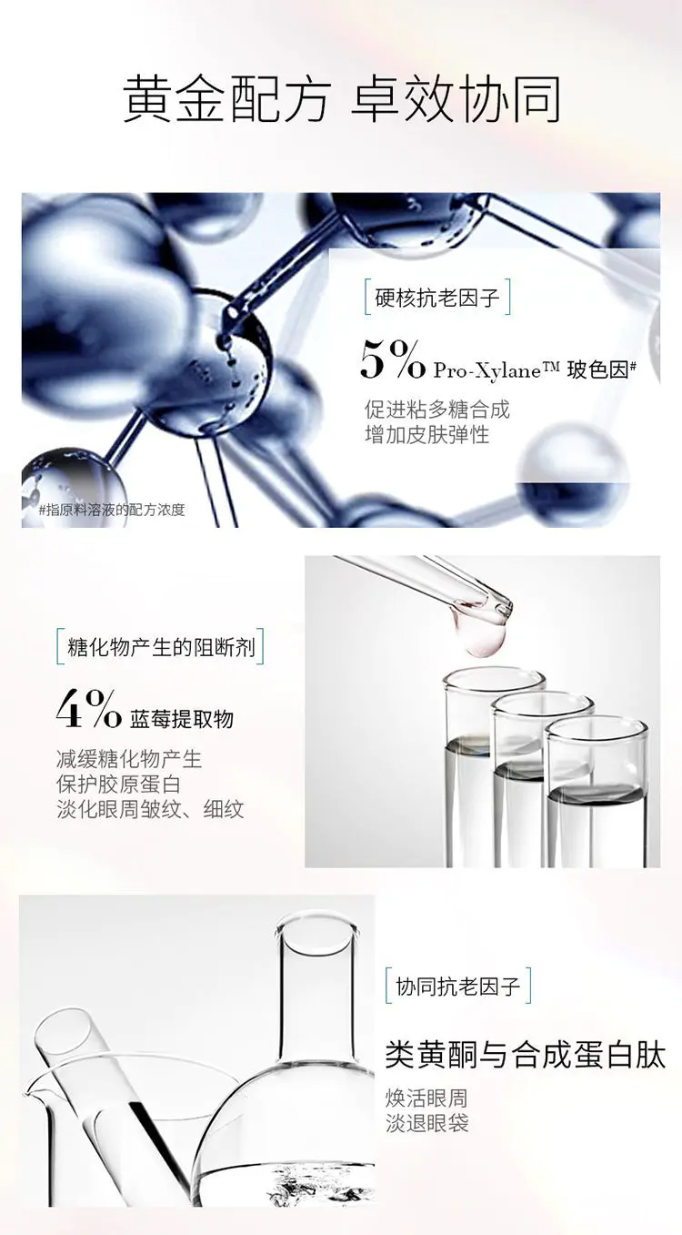 商品SkinCeuticals|修丽可杜克AGE紧致塑颜眼霜 15ml 紧致轮廓淡化眼纹改善黑眼圈【香港直邮】,价格¥469,第5张图片详细描述