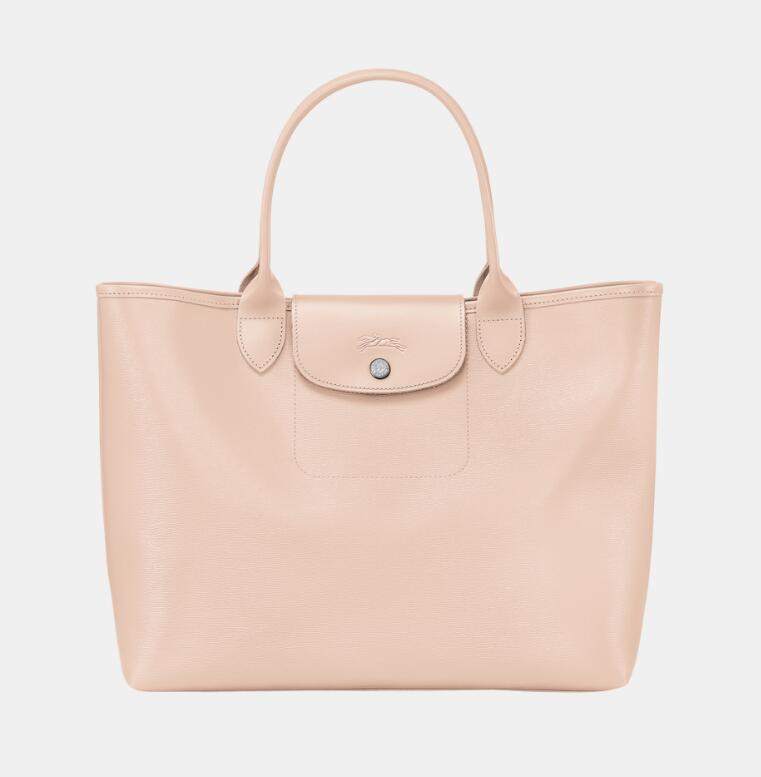 商品[国内直发] Longchamp|珑骧女士新款手提单肩手提包涂层帆布拼牛皮10182 HYQ,价格¥2042,第6张图片详细描述