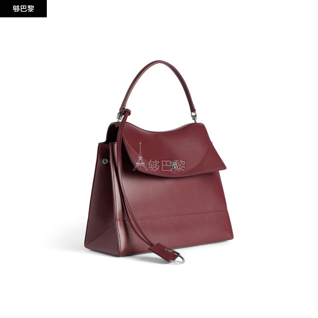 商品Balenciaga|【预售】 巴黎世家 25春夏 女士 手提包 NANO中号手提包 8292932ABT06036 ,价格¥24866,第5张图片详细描述