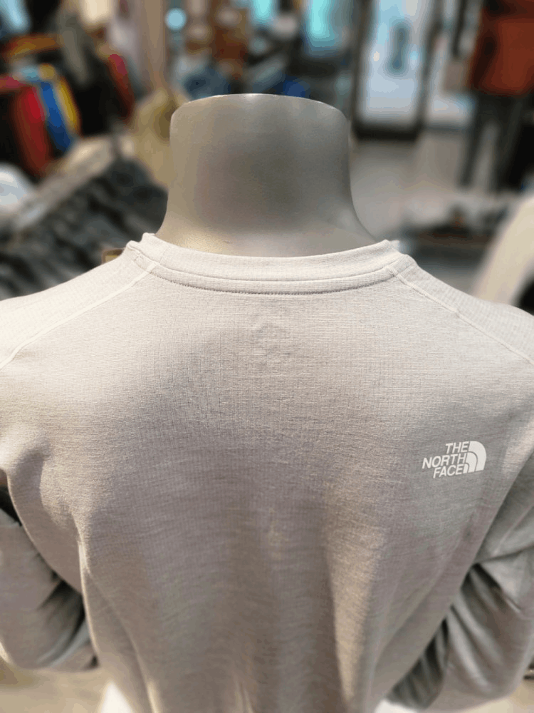 商品The North Face|【Brilliant|包邮包税】北面户外 男士 MERINO 毛 长袖 T恤 L/S R/TEE 2A-LGY NI7TN55C,价格¥388,第8张图片详细描述