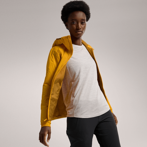 商品Arc'teryx|【Brilliant|包邮包税】ATOM HOODY W 始祖鸟[FW23] Atom 连帽衫 女 AJNFWX6780,价格¥2975,第47张图片详细描述