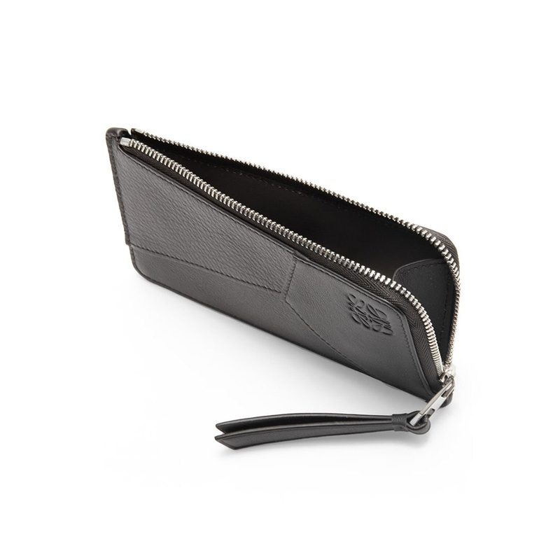 商品Loewe|罗意威 24新款Puzzle男士长款深灰色皮革硬币卡包,价格¥3347,第4张图片详细描述