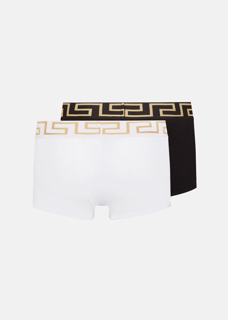 商品[国内直发] Versace|2件装 男士四角平角内裤 AU10181 A232741,价格¥322,第4张图片详细描述