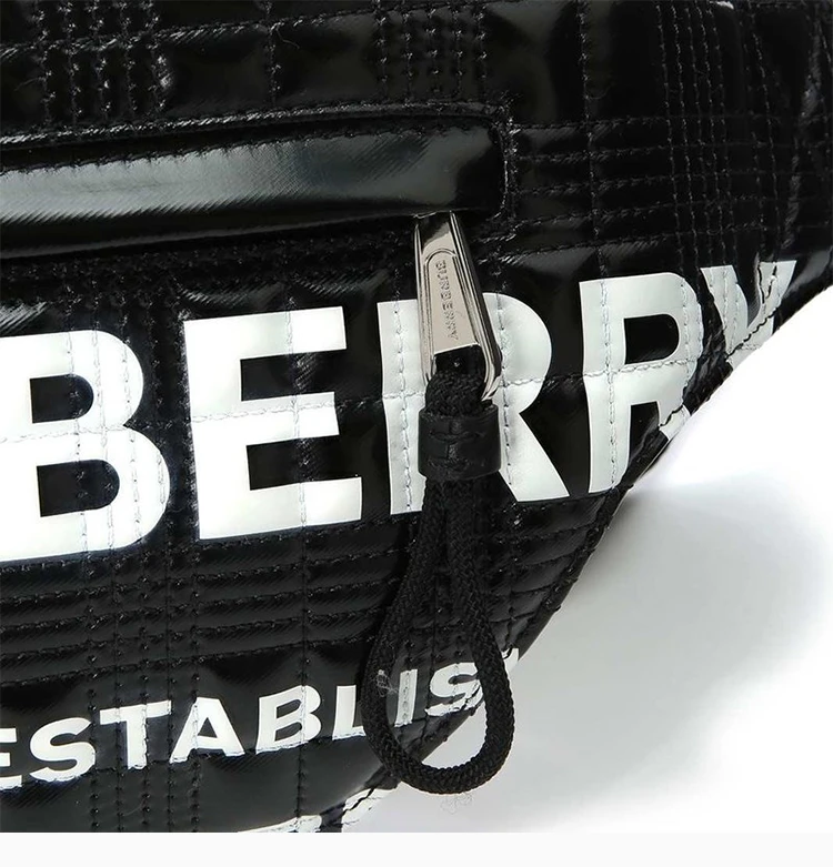 商品[国内直发] Burberry|Burberry 博柏利Horseferry 印花涂层帆布布鲁摩腰包 8028160,价格¥4082,第9张图片详细描述