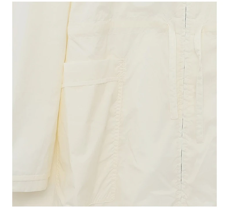 商品[国内直发] Moncler|MONCLER 象牙白女士大衣 1A00138-M2760-034,价格¥9301,第8张图片详细描述