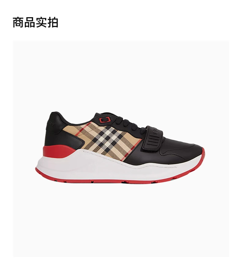 商品[国内直发] Burberry|BURBERRY 女士黑色运动鞋 8038184,价格¥5067,第4张图片详细描述