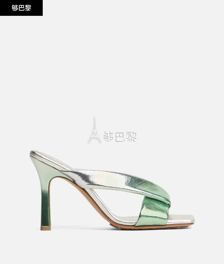 商品Bottega Veneta|【预售】 BV葆蝶家 25春夏 女士 中跟凉鞋 Mule Riva 827612V5FN08131 ,价格¥9348,第4张图片详细描述