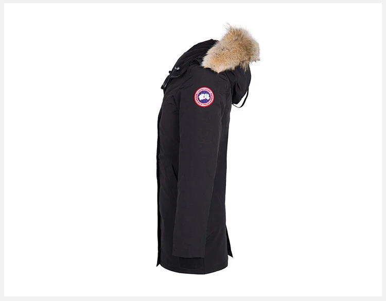 商品[国�内直发] Canada Goose|CANADA GOOSE 黑色女士羽绒服 3037L-BLACK,价格¥7420,第24张图片详细描述