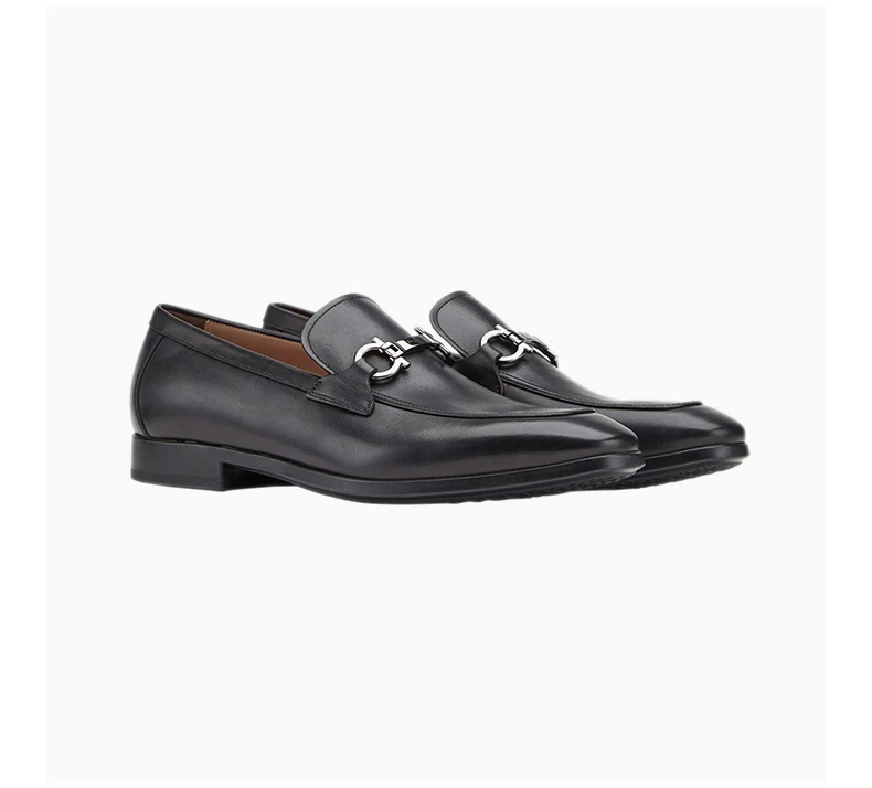 商品Salvatore Ferragamo|SALVATORE FERRAGAMO 黑色男士系带正装鞋 02-C512-735236,价格¥4174,第5张图片详细描述