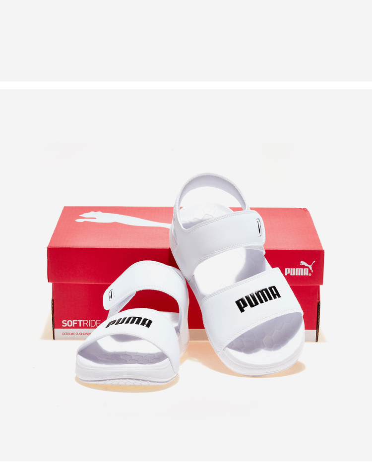 商品Puma|【Brilliant|包邮包税】彪马 Softride Sandal Pure  凉鞋 运动凉鞋  PKI38908302 PUMA White-PUMA Black,价格¥335,第4张图片详细描述