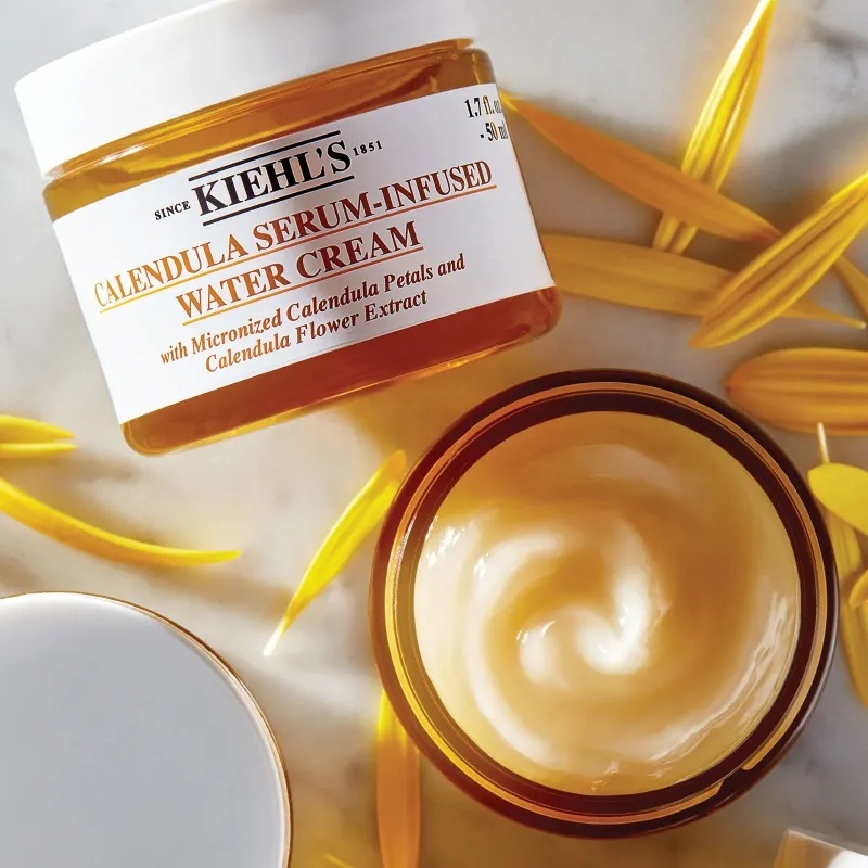 商品Kiehl's|科颜氏「爆水霜」金盏花精华水活面霜50-100ml,价格¥346,第4张图片详细描述
