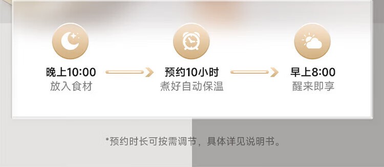 商品[国内直发] Bear|小熊（Bear）电饭煲 0涂层3L不锈钢内胆2-6个人电饭锅 家用多功能电饭煲米饭锅 3L DFB-E30V5,价格¥315,第59张图片详细描述