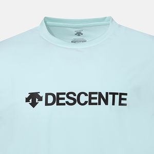 商品DESCENTE|【享贝家】DESCENTE 迪桑特 字母圆领运动短袖T恤  蓝色 SN323TTS75（现采购商品，下单后12天内发货）,价格¥468,第4张图片详细描述