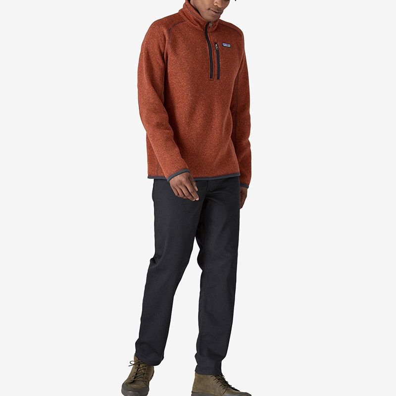 商品[国内直发] Patagonia|patagonia巴塔哥尼亚 Better Sweater 纯色贴标半开拉链夹克外套 男款,价格¥1163,第19张图片详细描述