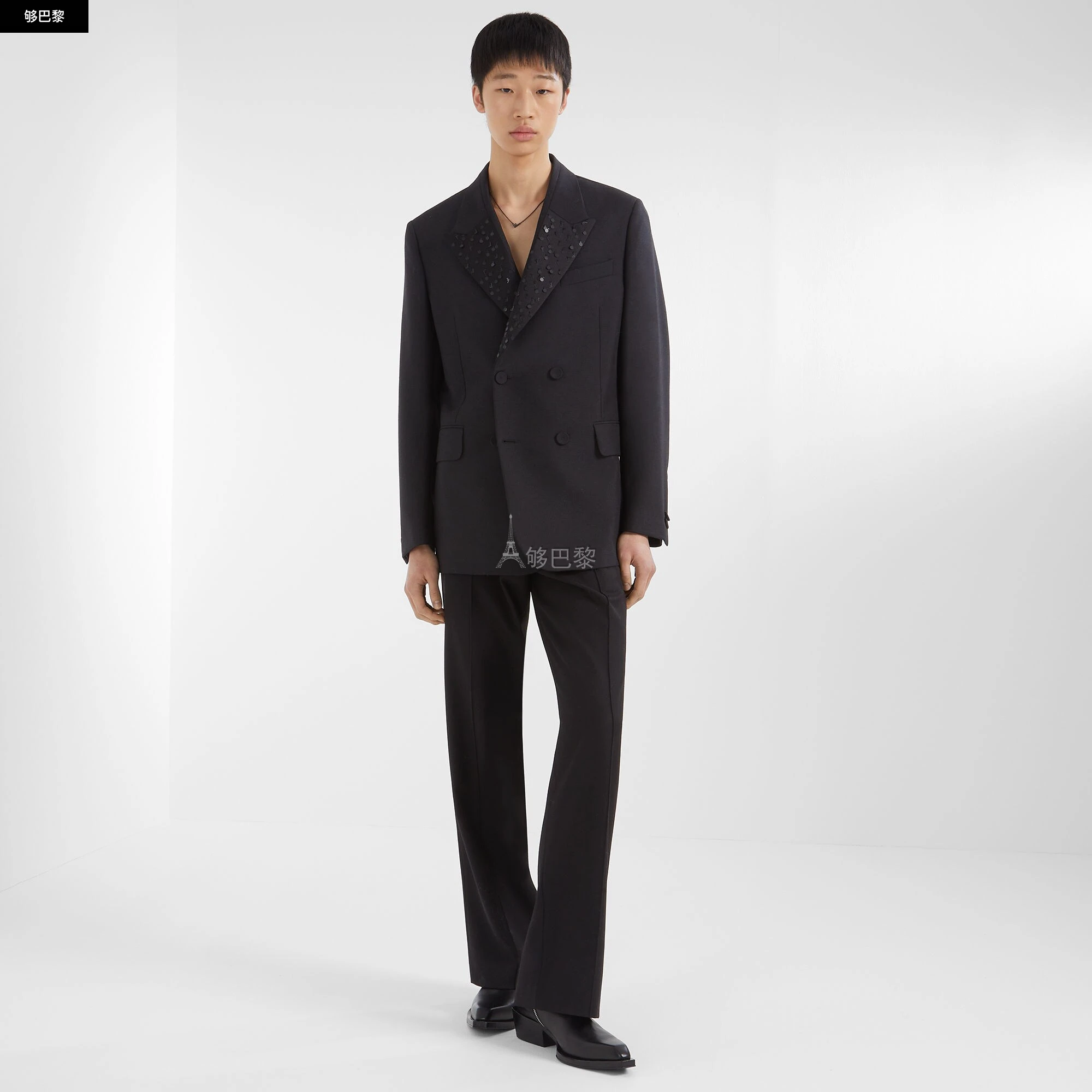 商品Fendi|【预售】 芬迪 25春夏 男士 西裤 Trousers FB0895APNFF0QA1 ,价格¥6120,第6张图片详细描述