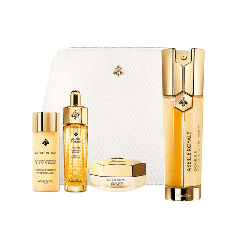 商品Guerlain|Guerlain娇兰 2022年限量帝皇蜂资套装4件套 精华露50ml+日霜15ml+复原蜜15ml+精粹水40ml,价格¥1158,第2张图片详细描述