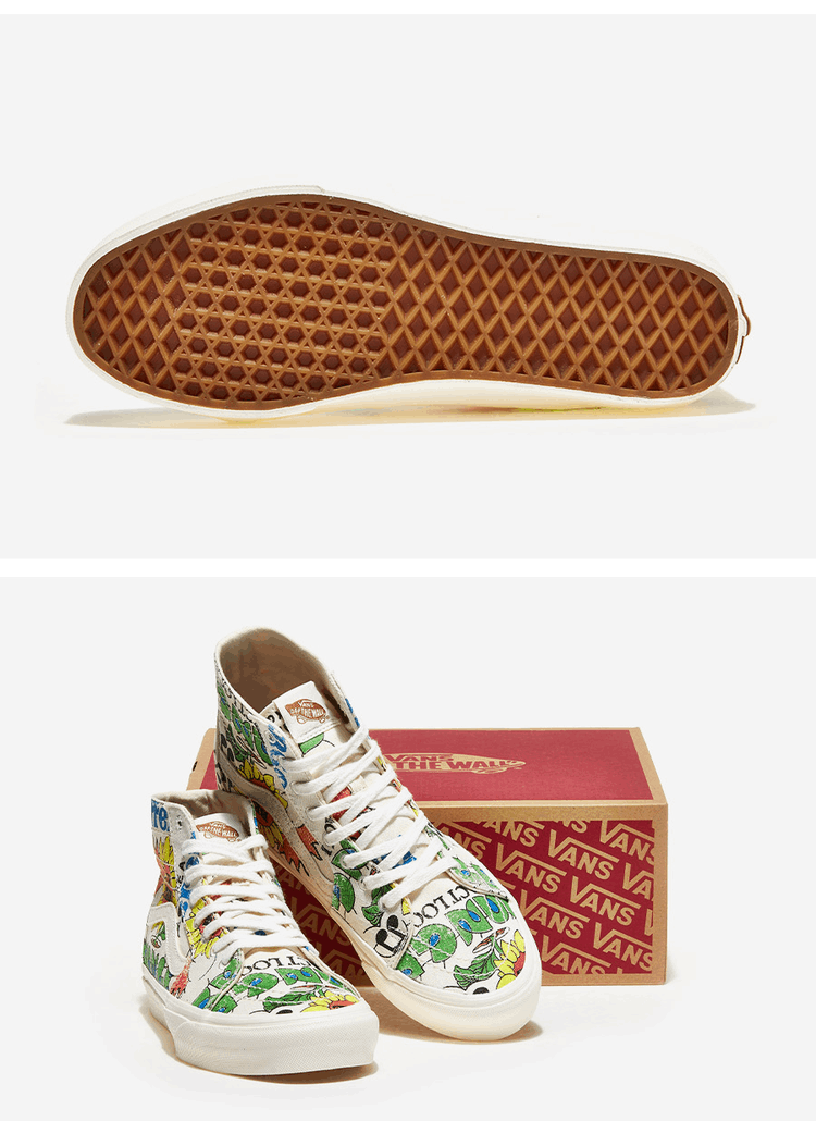 商品Vans|【Brilliant|包邮包税】万斯 SK8-HI TAPERED  运动鞋 SNEAKERS  VN0A4U16ARG (ECO THEORY) ECO POSITIVITY/NATURAL,价格¥370,第3张图片详细描述