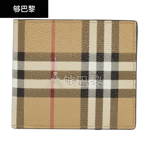 商品Burberry|【特惠8.4折】包邮包税【预售7天发货】 BURBERRY 男士 零钱包 零钱包  8069815 BUR8P4THBEI,价格¥2986,第3张图片详细描述