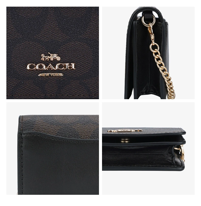 商品[国内直发] Coach|COACH 其他深棕色女士手提包 1014859,价格¥752,第1张图片详细描述