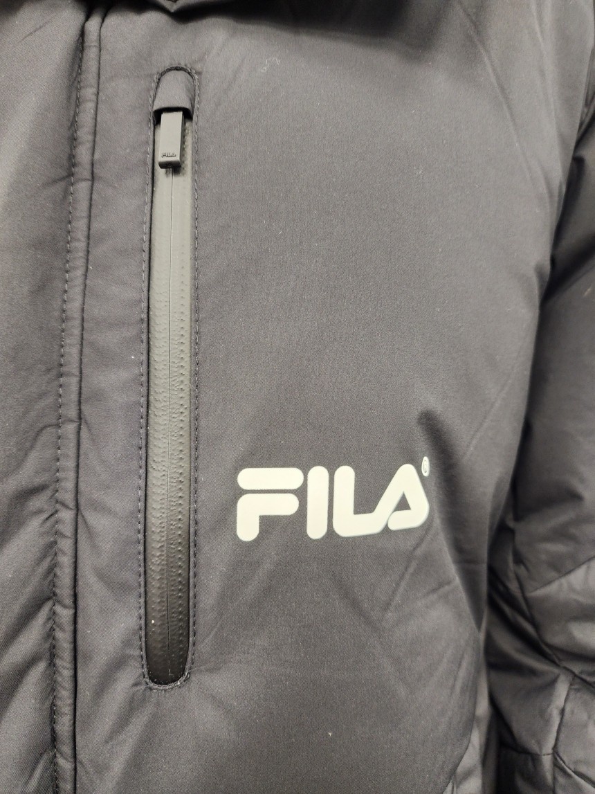 商品Fila|【Brilliant|反季折扣】FILA 鹅绒 男女通用 长款羽绒服 FS2DJD4202MBLK,价格¥992,第28张图片详细描述