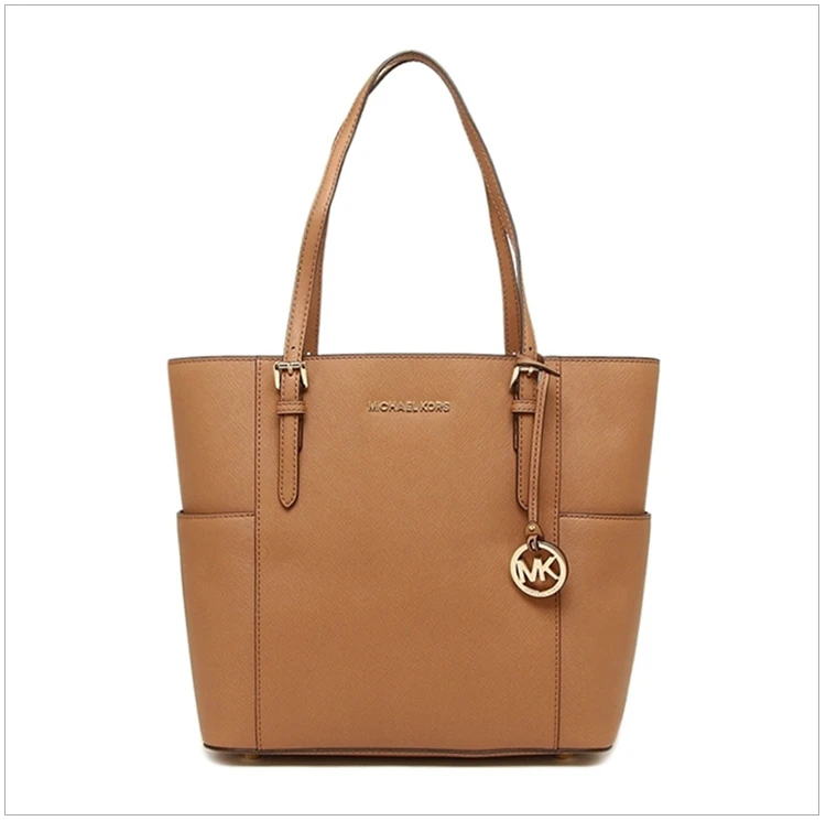 商品Michael Kors|Michael Kors 迈克高仕 女士棕色皮革手提包 30T6GTVT3L-ACORN,价格¥865,第3张图片详细描述