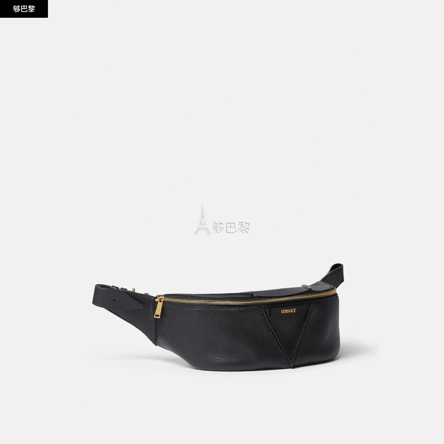 商品Versace|【预售】 范思哲 25春夏 男士 腰包 V GRECA SIGNATURE腰包 1006888-1A04605_1B00V ,价格¥9364,第5张图片详细描述