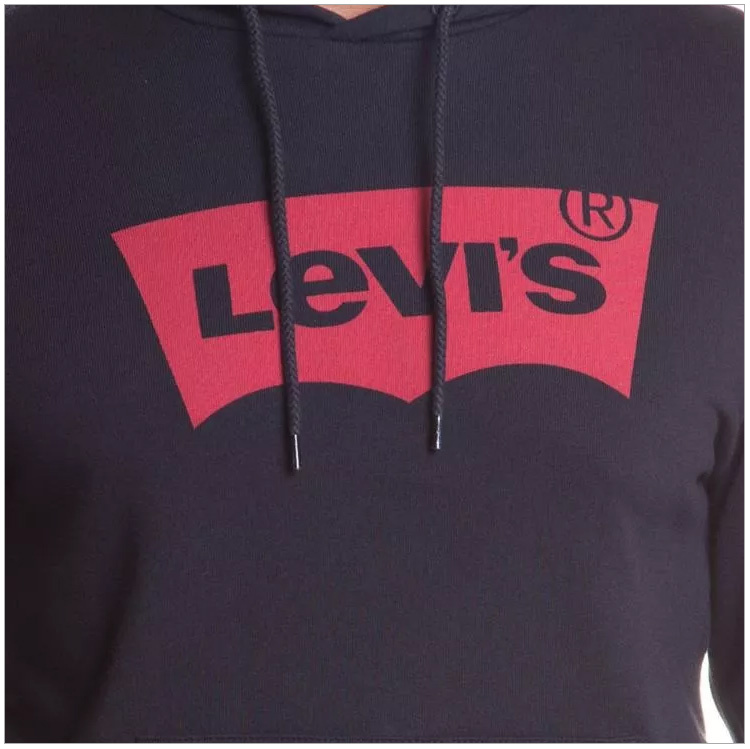 商品[国内直发] Levi's|Levi's 李维斯 男士黑色棉连帽上衣 196220005,价格¥537,第7张图片详细描述