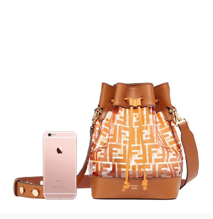 商品[国内直发] Fendi|FENDI 棕色女士单肩包 8BT298-A7QO-F17A7,价格¥7736,第4张图片详细描述