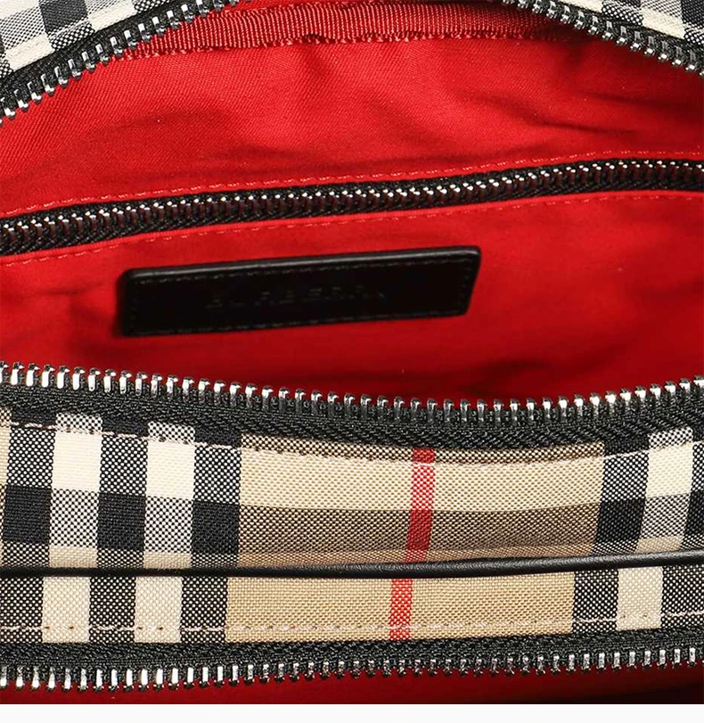 商品Burberry|Burberry 博柏利 卡其色格纹男士腰包 8023034,价格¥3994,第7张图片详细描述