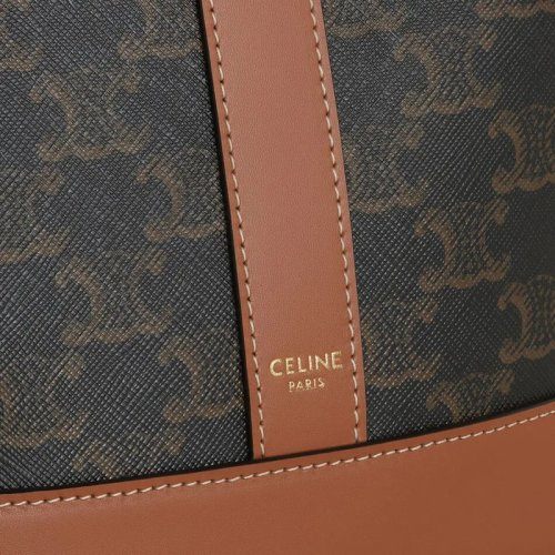 商品Celine| CELINE/赛琳 20秋冬新款Seau 女士小号拼色帆布单肩水桶包191442CAS.04LU,价格¥10501,第2张图片详细描述