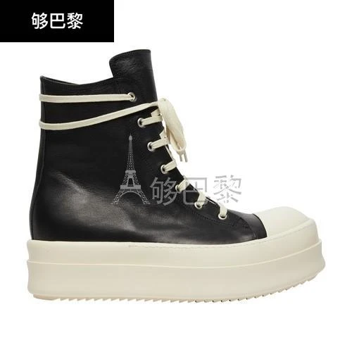 商品Rick Owens|【特惠8.7折】包邮包税【预售7天发货】 RICK OWENS 男士 休闲运动鞋 Mega Bumper 运动鞋  RR02C7859LOO911 OWE5U26ABCK,价格¥7412,第3张图片详细描述