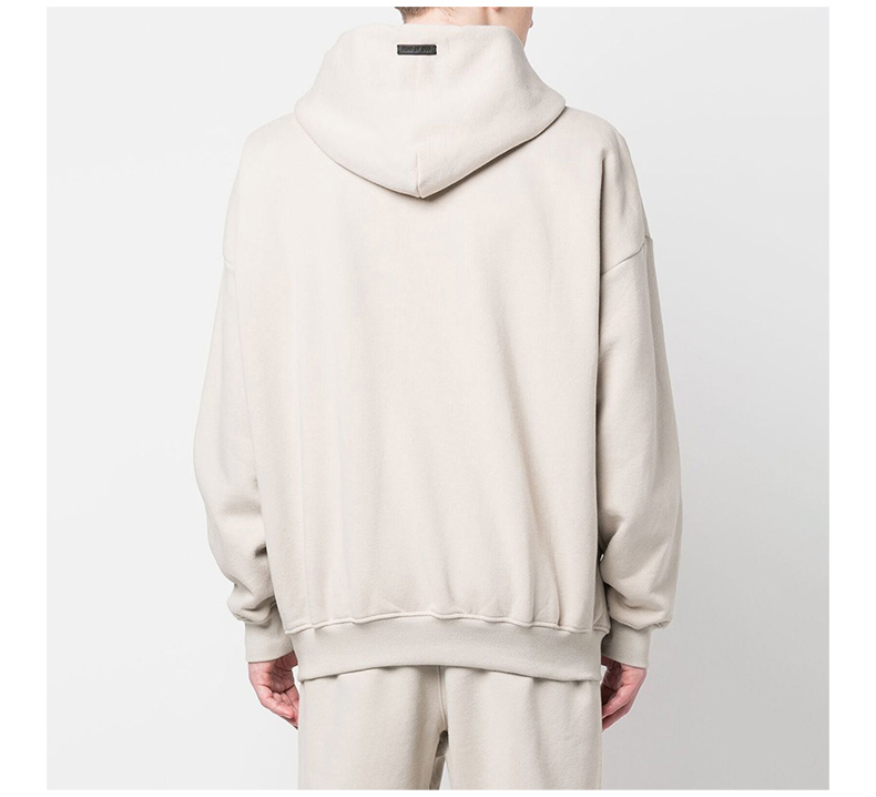 商品Fear of god|FEAR OF GOD 卡其色男士卫衣/帽衫 FGE50025FLC-024,价格¥7619,第6张图片详细描述