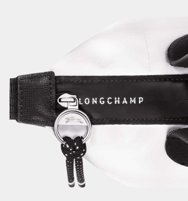 商品Longchamp|珑骧女士纯色尼龙配皮通勤小号短柄大容量手提饺子包（香港仓发货）,价格¥1157,第3张图片详细描述