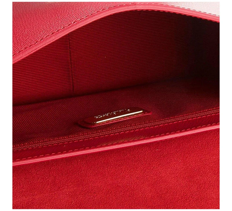 商品[国内直发] Furla|Furla 芙拉 女士红色链条单肩包 972393,价格¥519,第6张图片详细描述