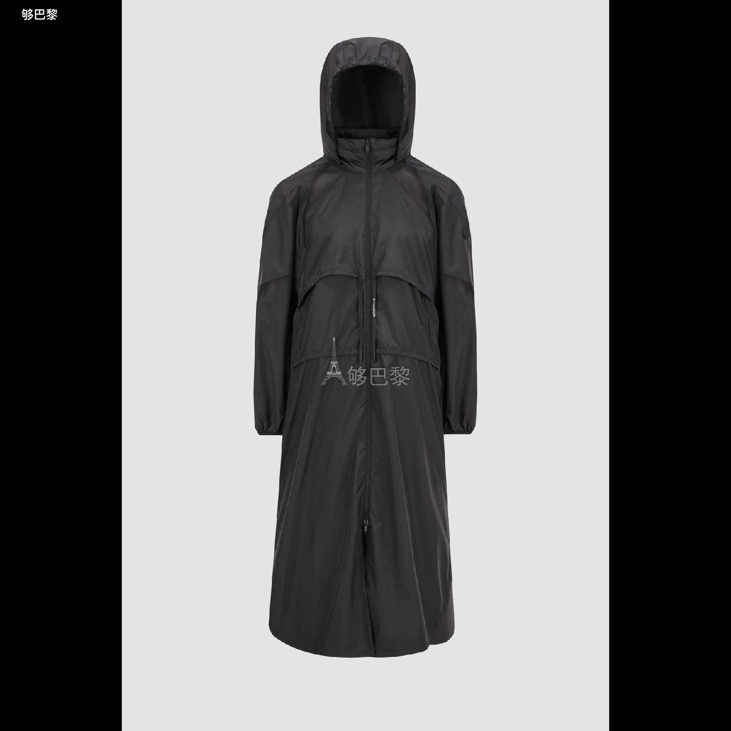 商品Moncler|【预售】 MONCLER盟可睐 24秋冬 女士 大衣 LICASTO RAIN COAT J10931C000025973I999,价格¥9308,第2张图片详细描述